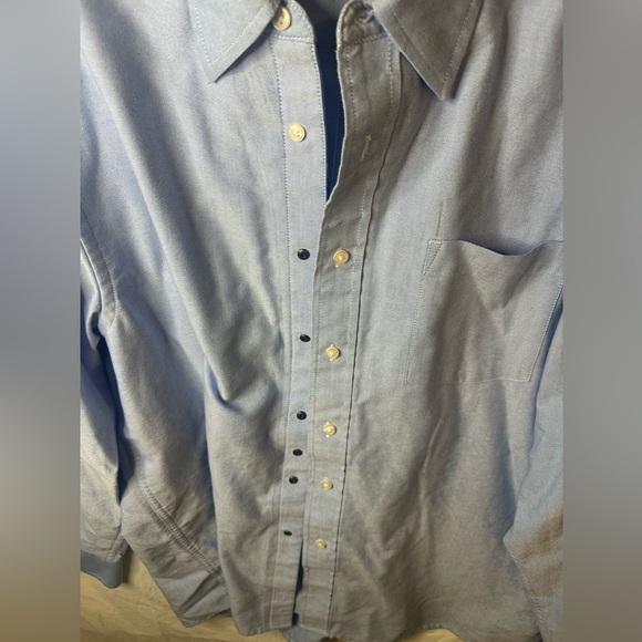 5.11 Tactical Series Blue Button Down Shirt Men’s L Utility Workwear, pockets - Picture 4 of 8